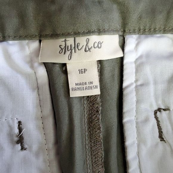 NWT - Style & Co. Straight Leg Chinos - Picture 4 of 6